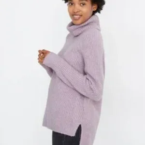 Pull Col Roulé Madewell En Laine Ultra Douce - Couleur Rose - Taille M - Neuf Avec étiquettes